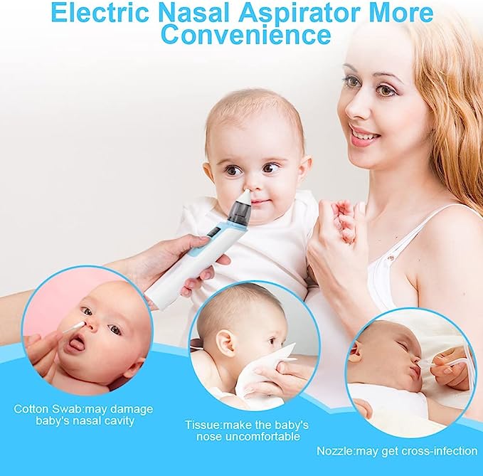 Electric Nasal Aspirator for Baby Nasal Relief