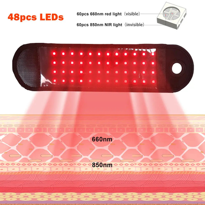 Infrawrap™ — a red light therapy wrist wrap designed for busy mums.