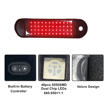 Infrawrap™ — a red light therapy wrist wrap designed for busy mums.