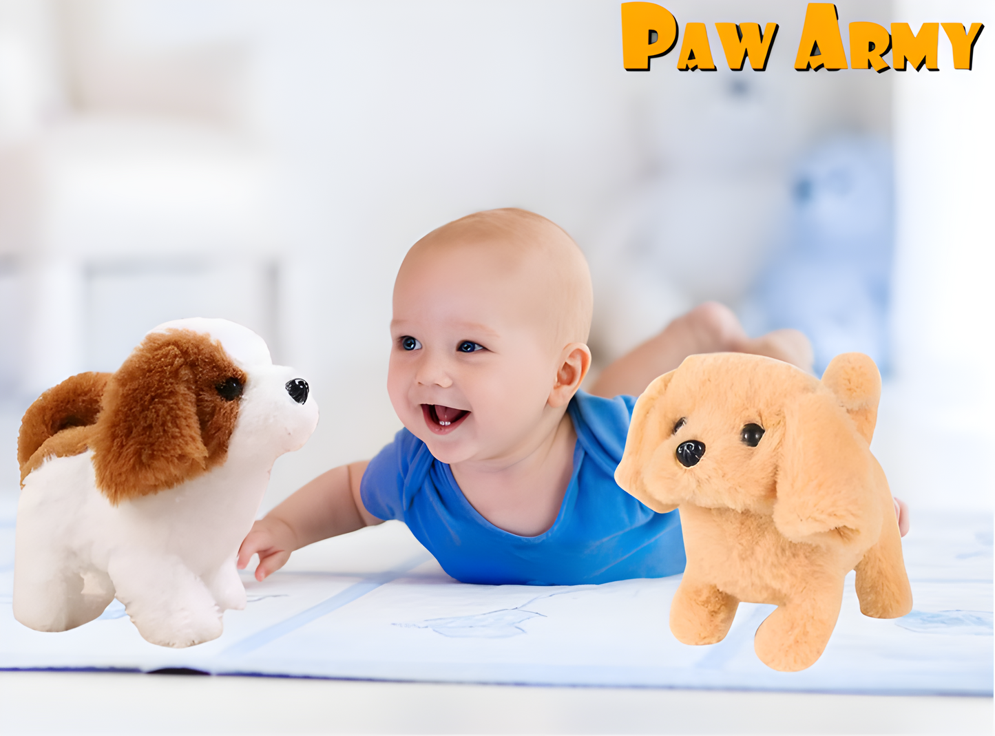 Paw Army - Your Baby’s New Tummy Time PAW Friends