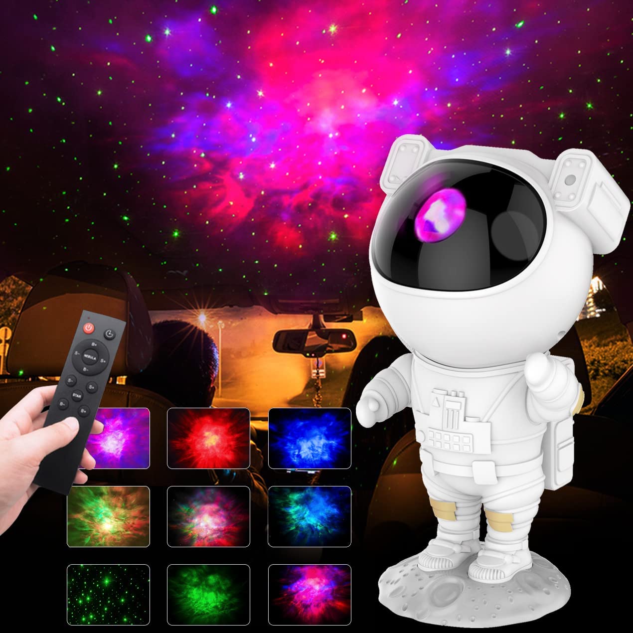 Astronaut Nebula Galaxy Projector